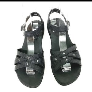 Keen Black Leather Sandals